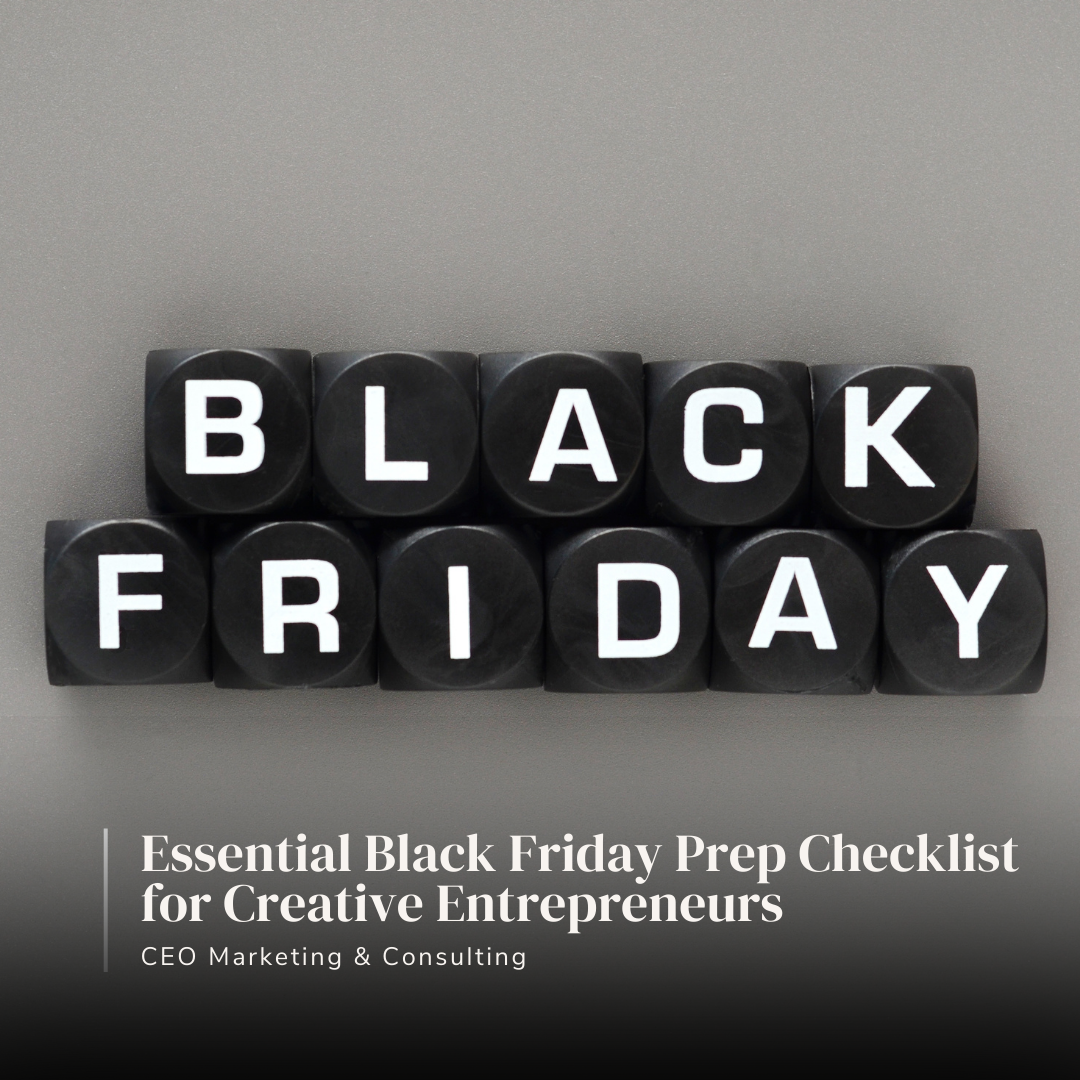 Essential Black Friday Prep Checklist for Creative Entrepreneurs